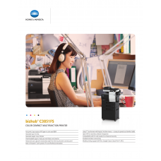 bizhub C3851FS Spec Sheet